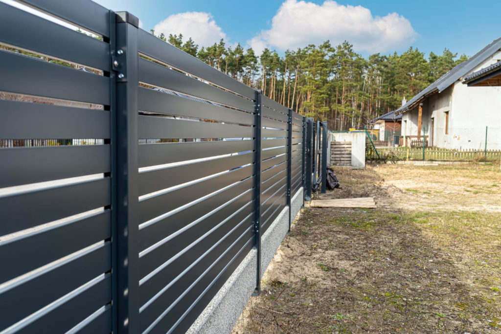 płot panelowy w Gdańsku